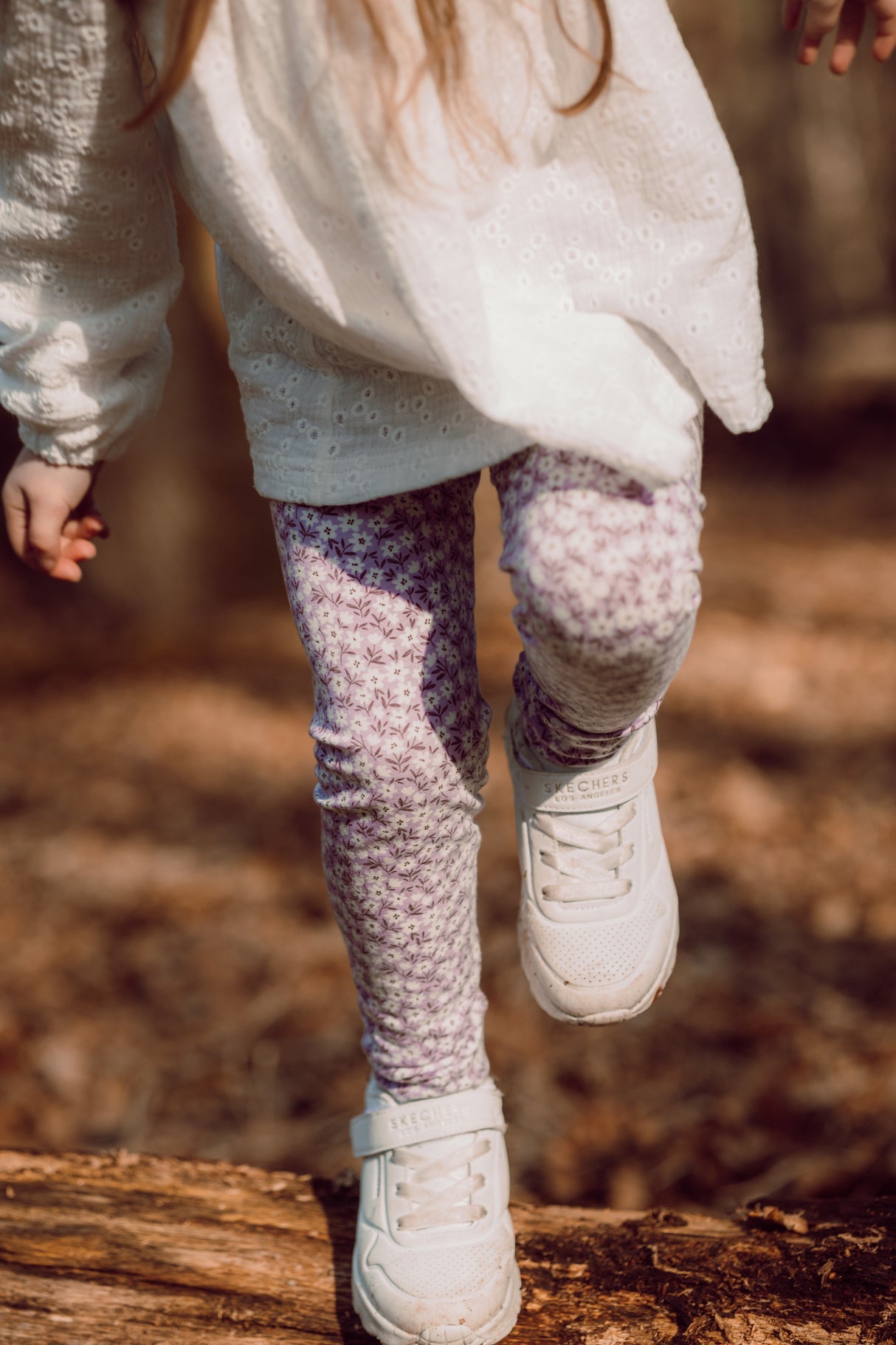 Legging sweet floral lilac