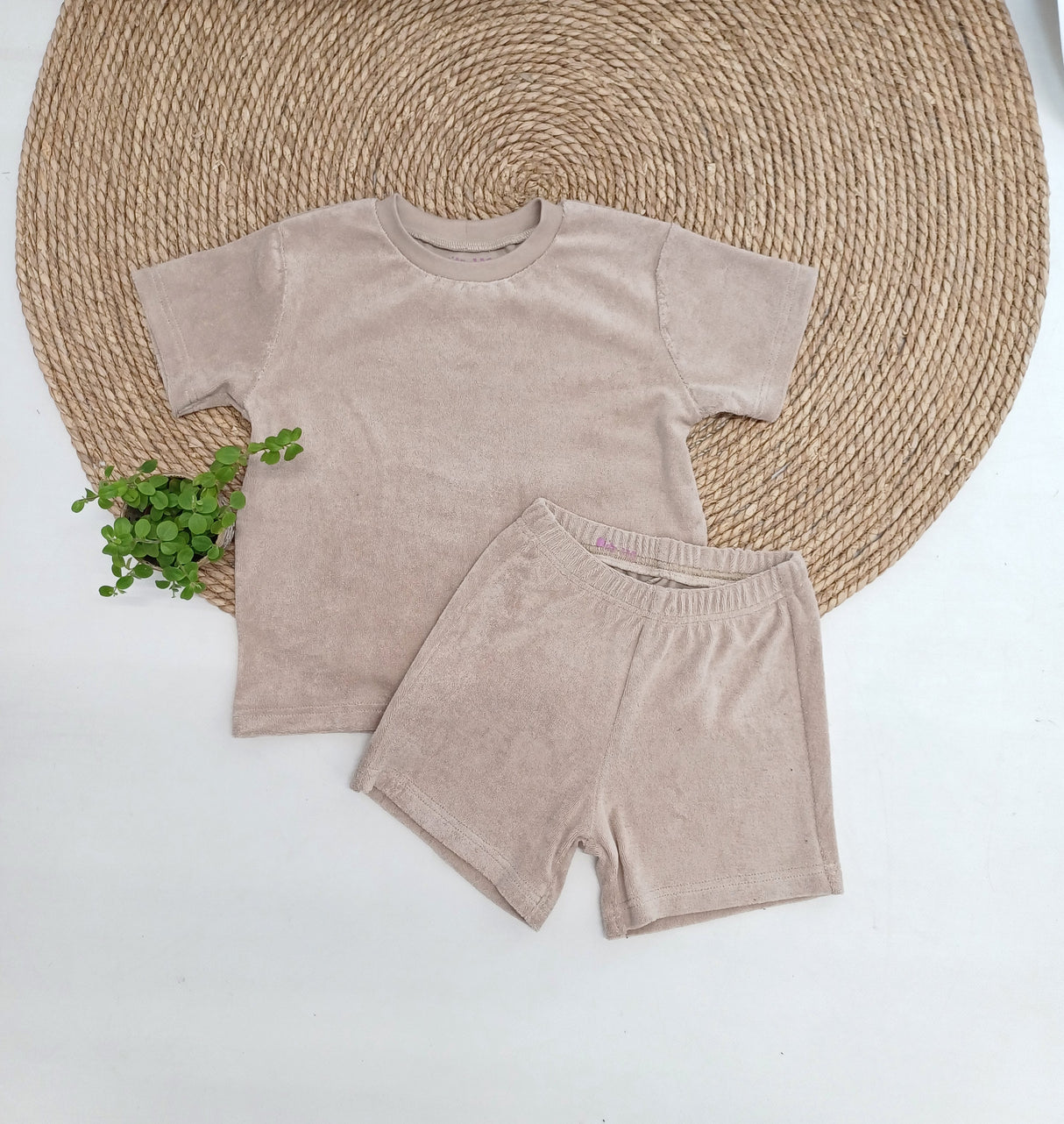 Set T-shirt & short Bas badstof