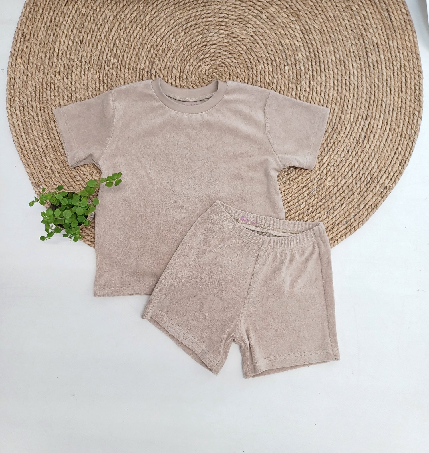 Set T-shirt & short Bas badstof