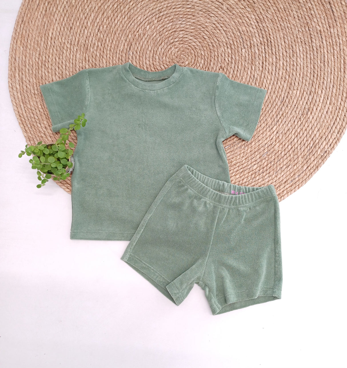 Set T-shirt & short Bas badstof