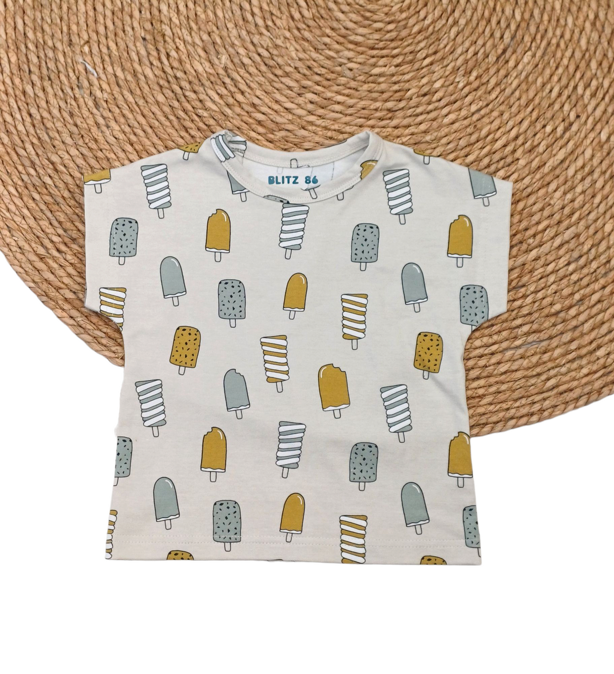 Oversized T-shirt Rowan hippe print