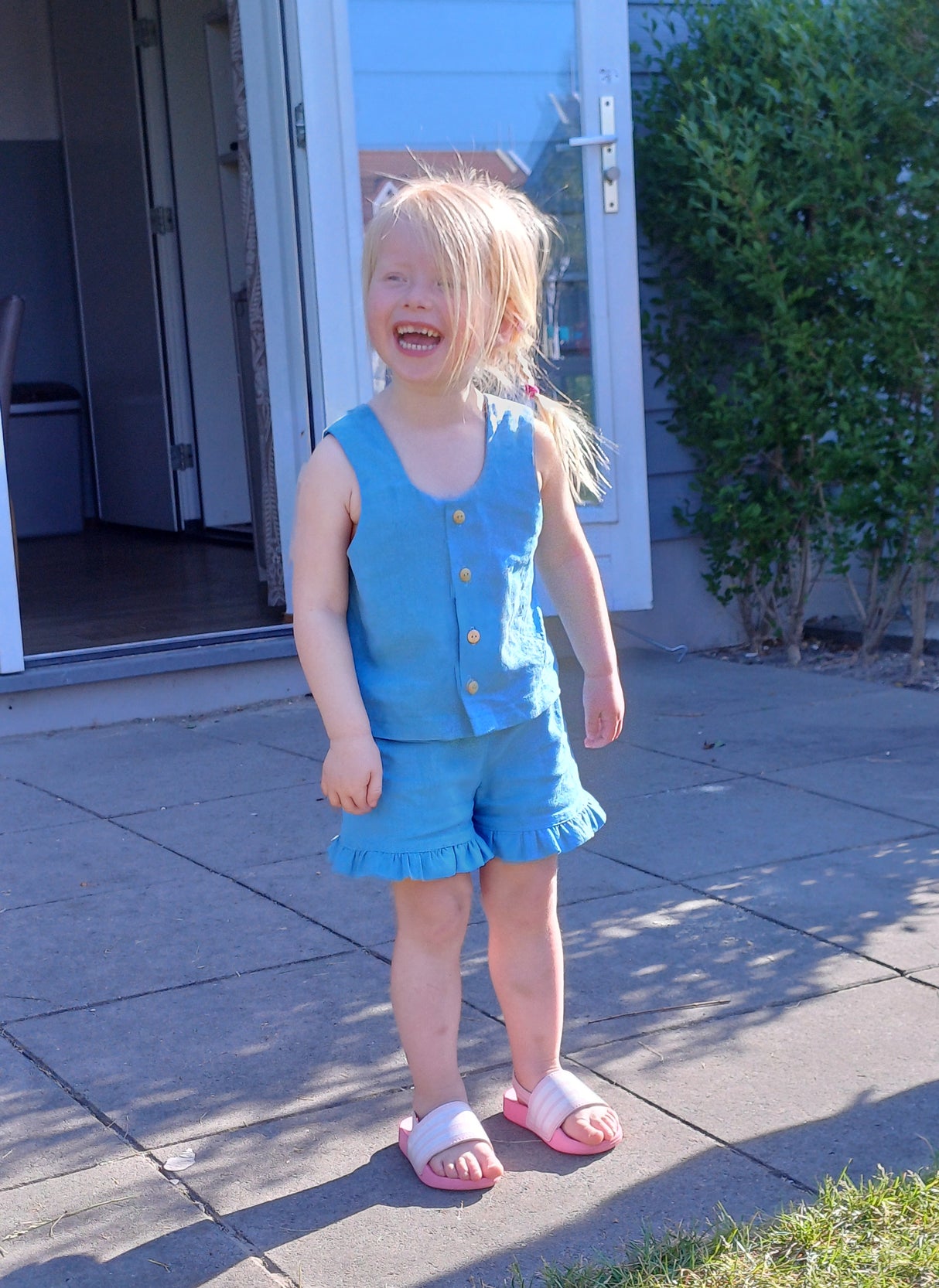 Linnen top Esmee in verschillende kleuren