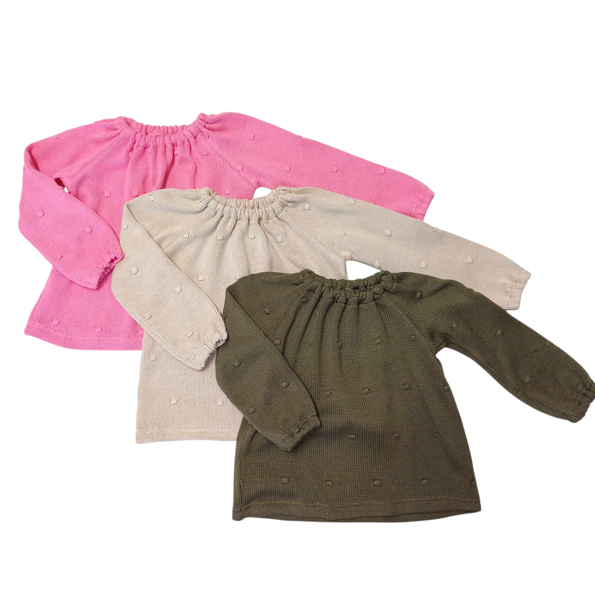 Top Charlotte dots gebreid