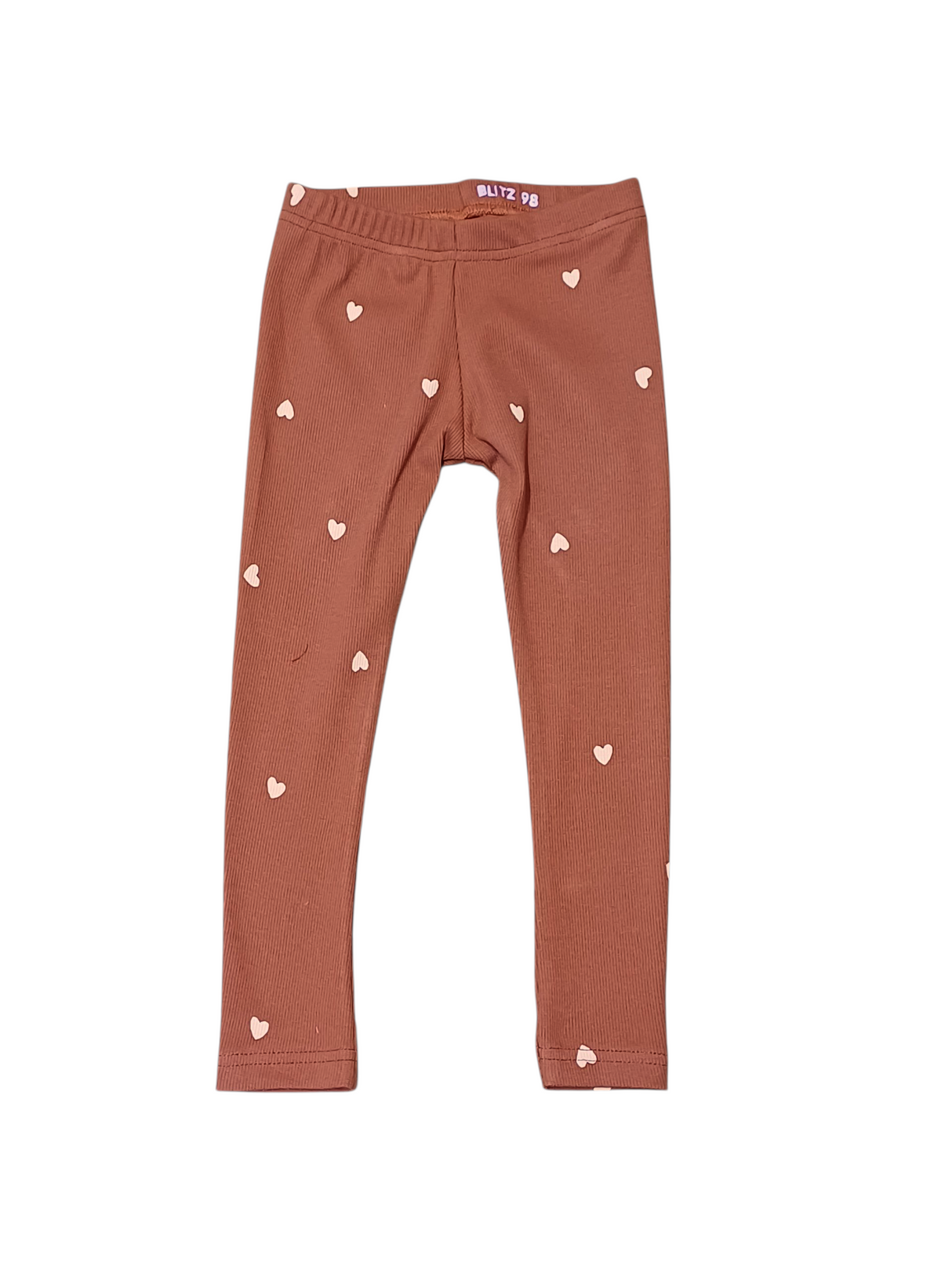 Legging fijne rib print