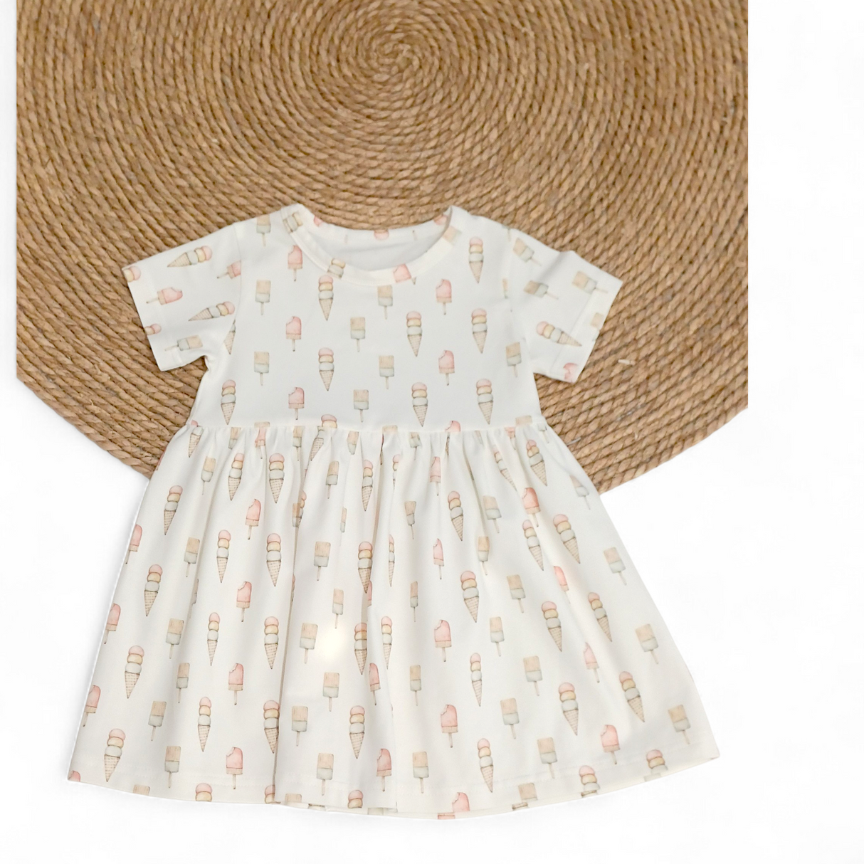 Jurk Kiki icecream pastel