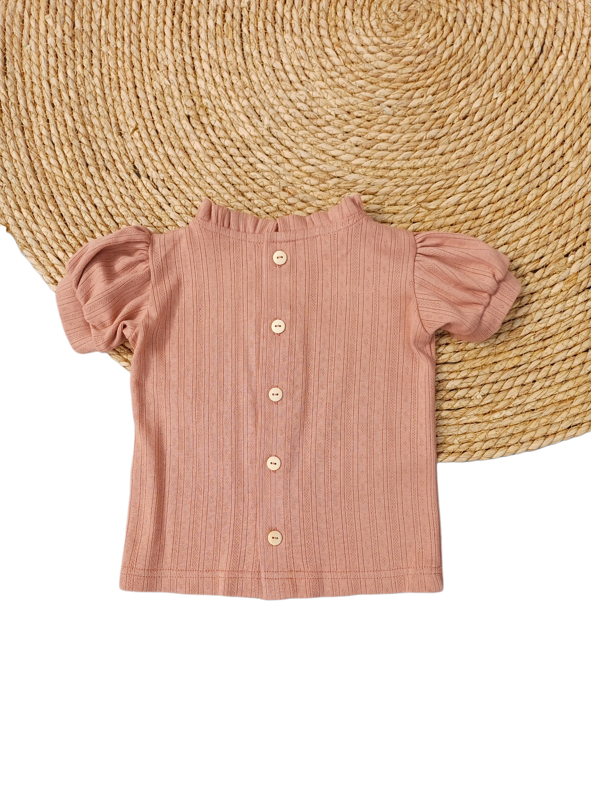 Shirt Lana ajour perzik