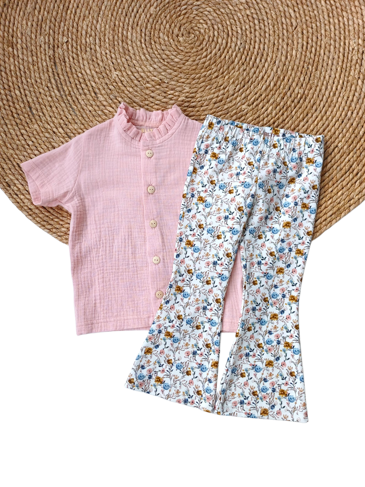 Blouse Aukje hydrofiel zachte roze