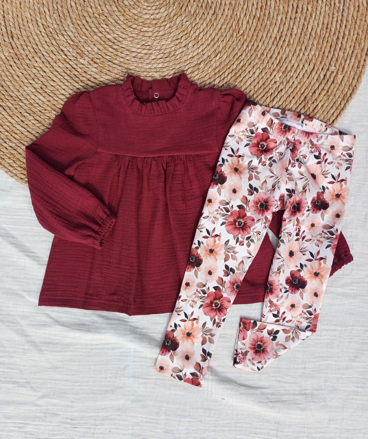 Blouse Merel bordeaux