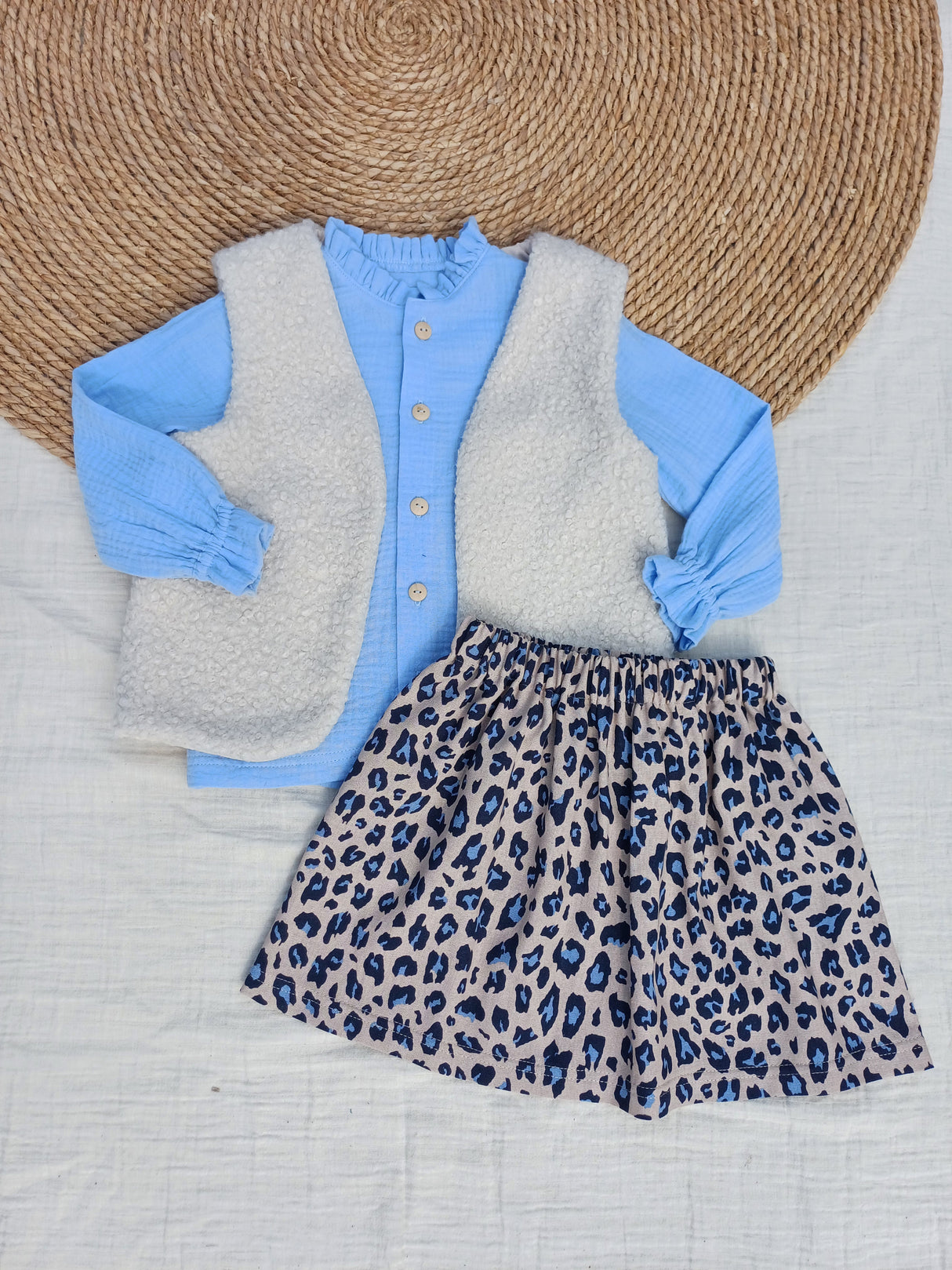 Blouse Aukje licht blauw