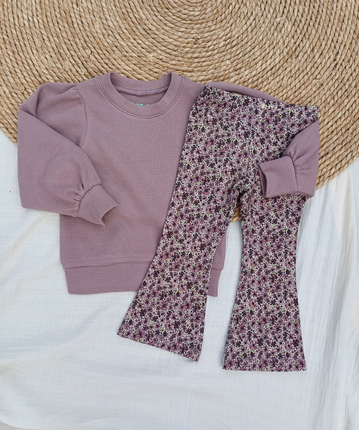 Flared broek purple rain