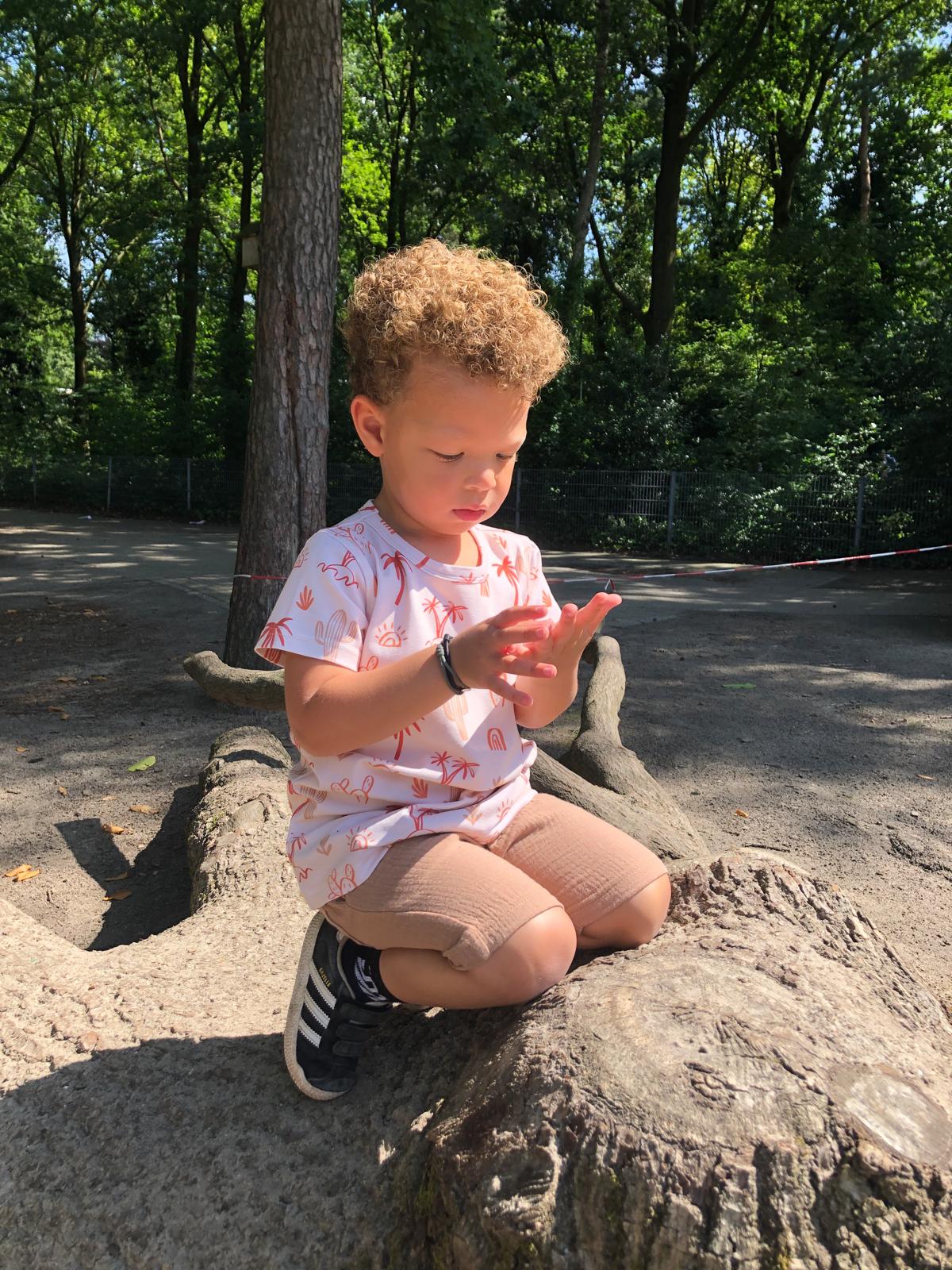 Basic T-shirt Sam hippe print