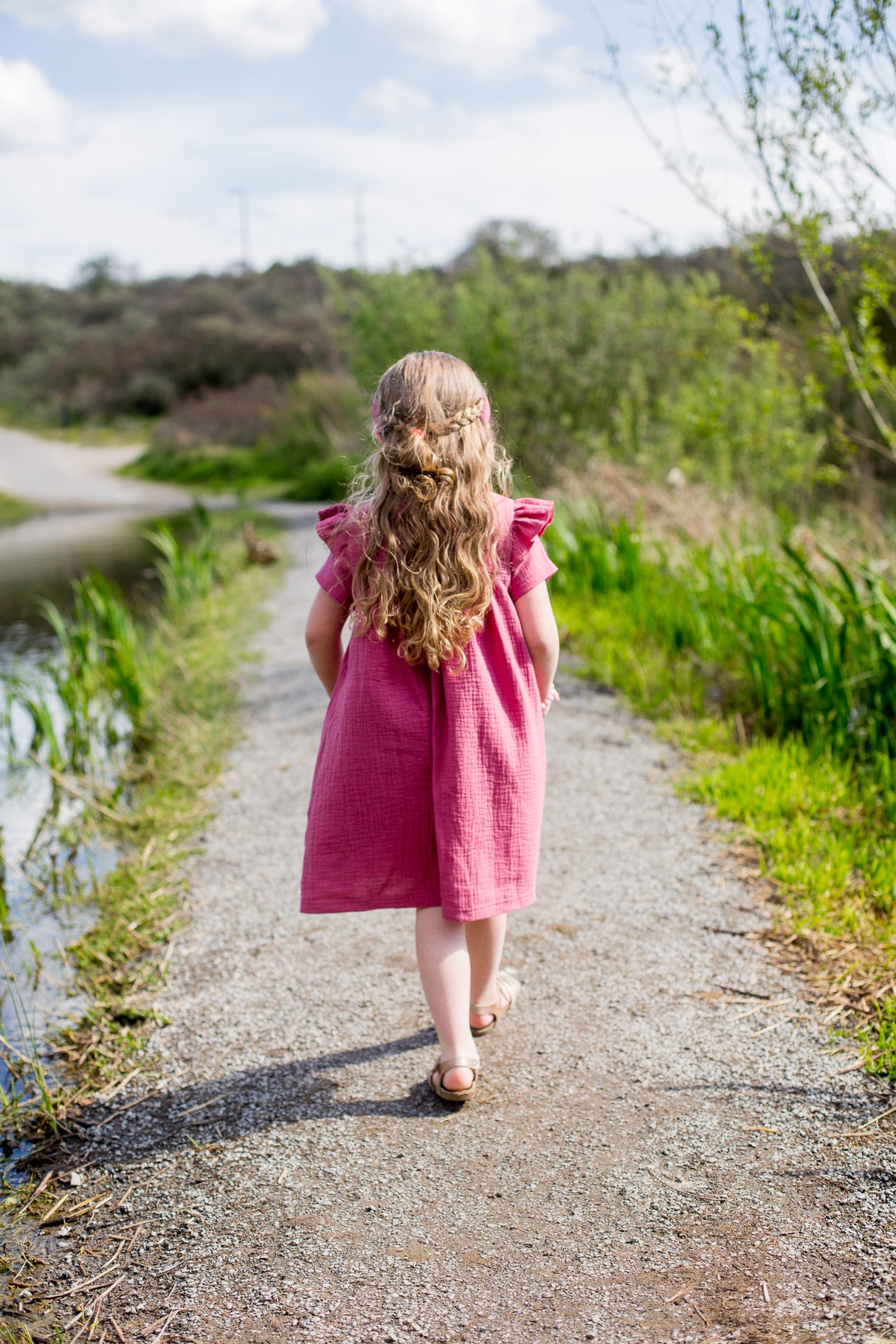 Jurk Emilie hydrofiel korte mouw