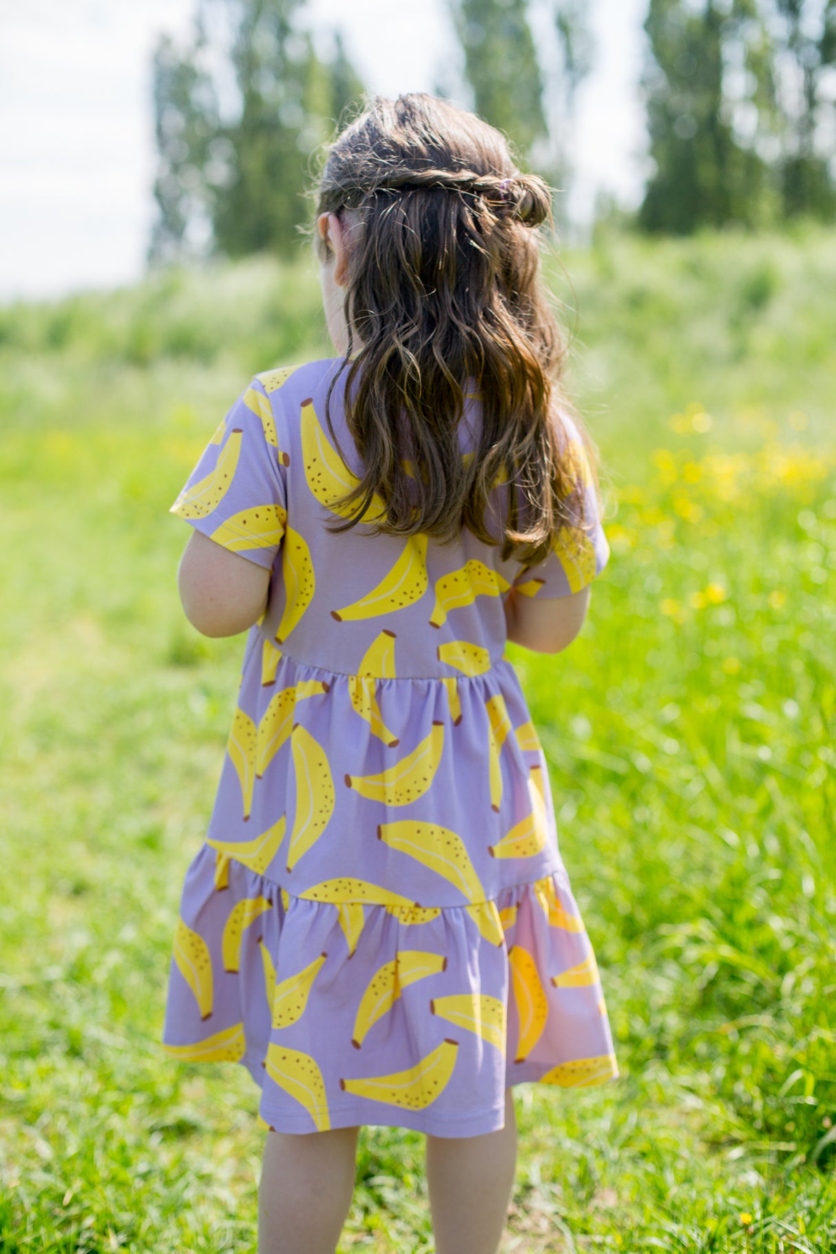 Jurk Isabelle hippe print korte mouw