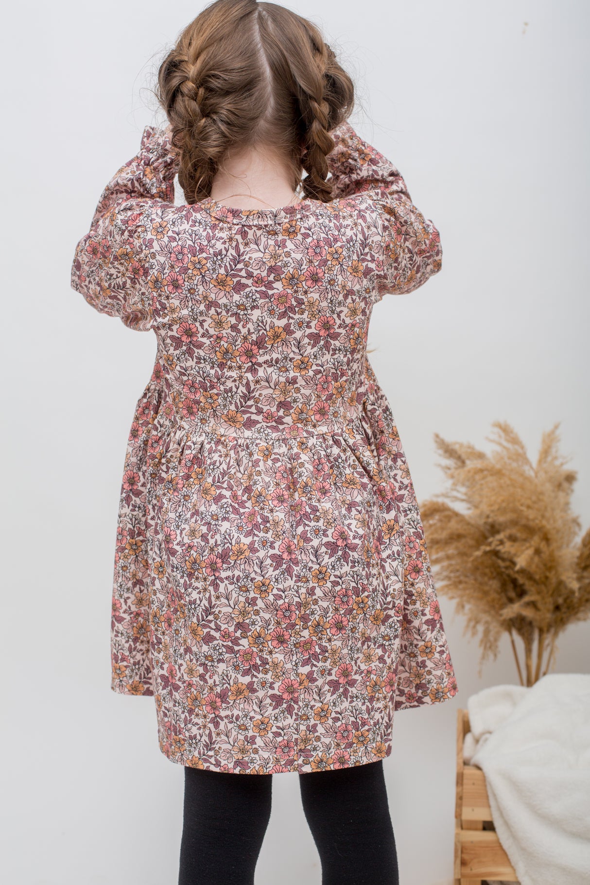 Jurk Milou floral forrest