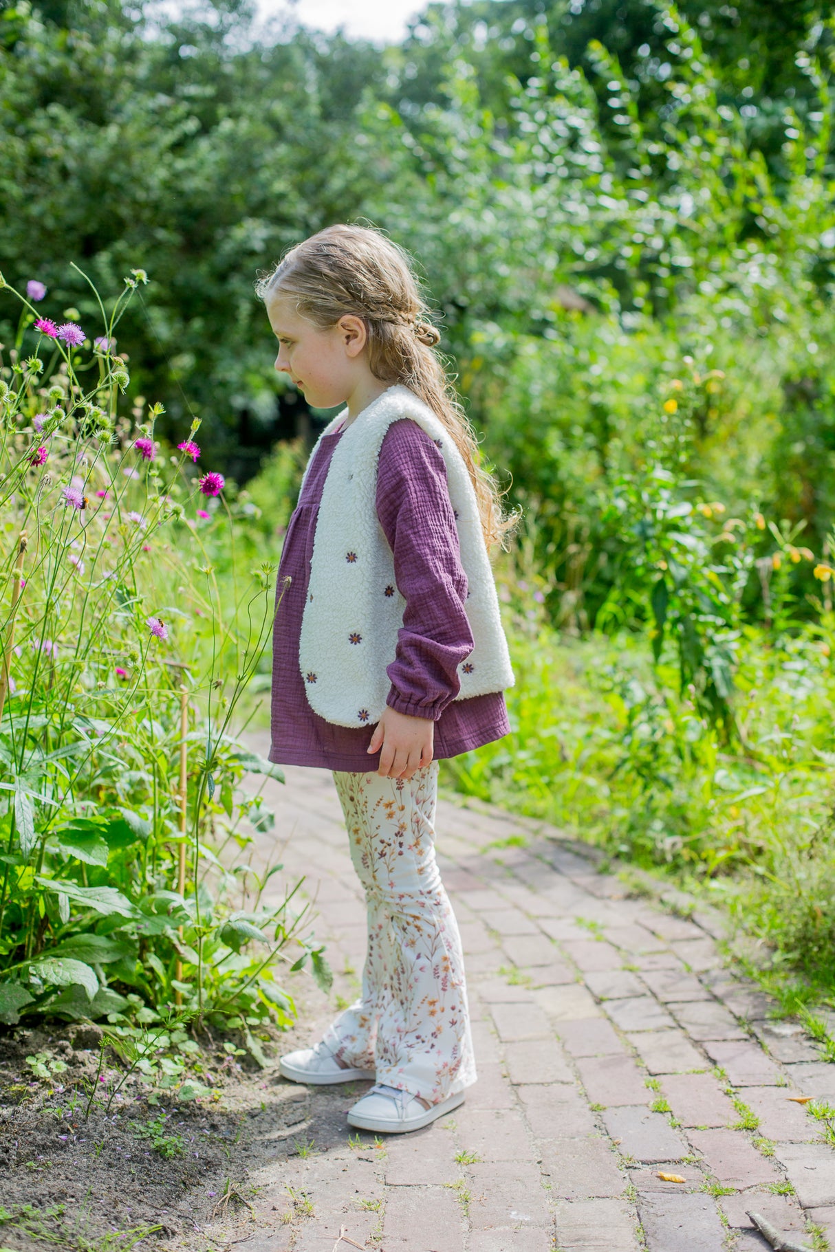 Blouse Olivia aubergine