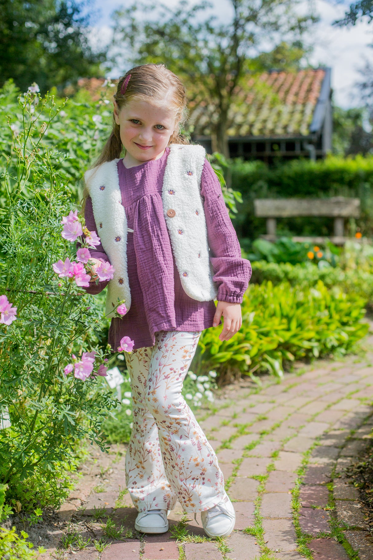 Blouse Olivia aubergine