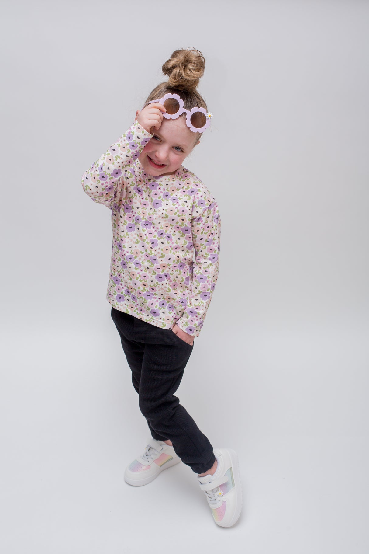 Longsleeve Lizzy bloemenprint