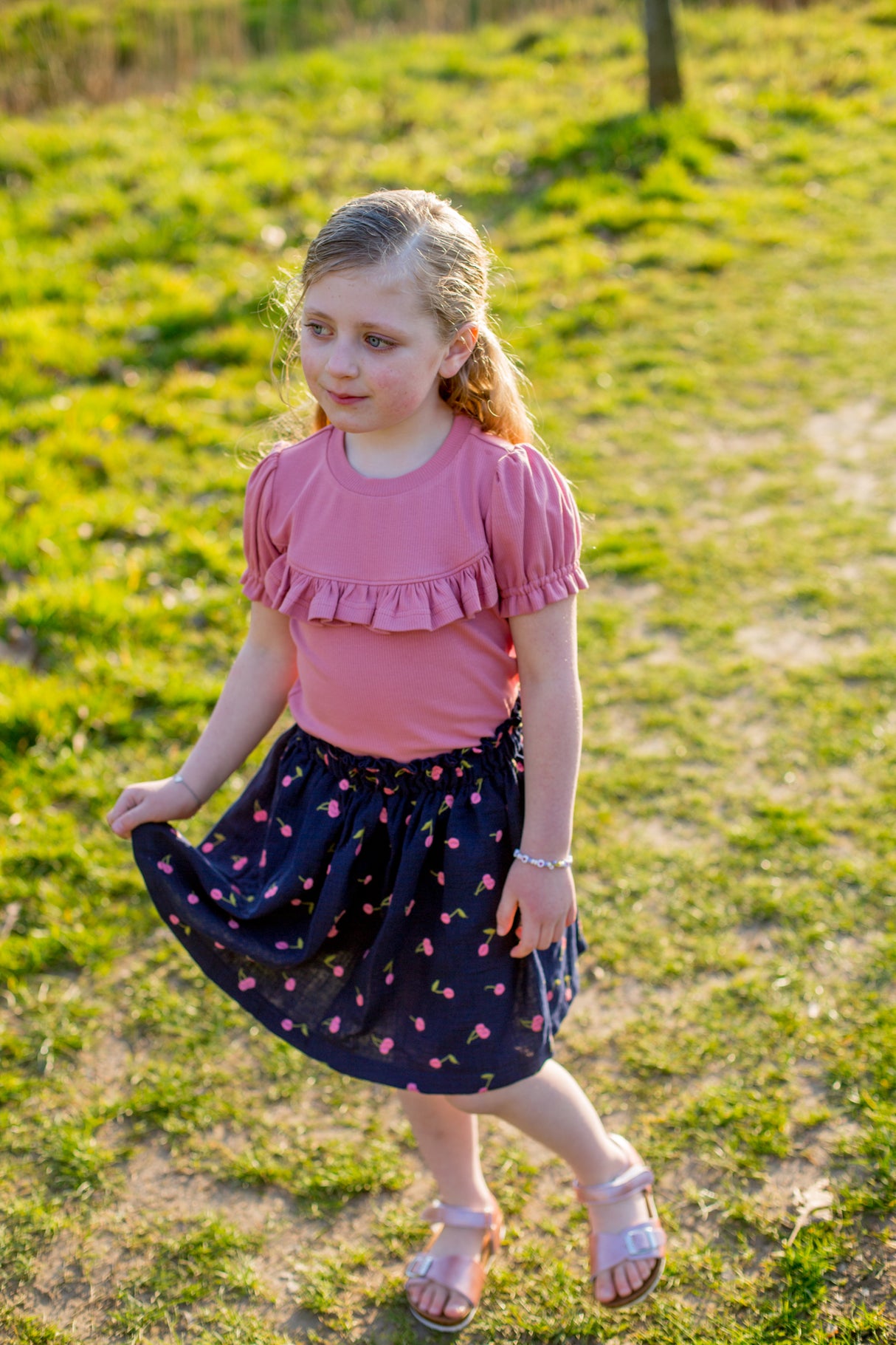 T-shirt Madeleine fijne rib