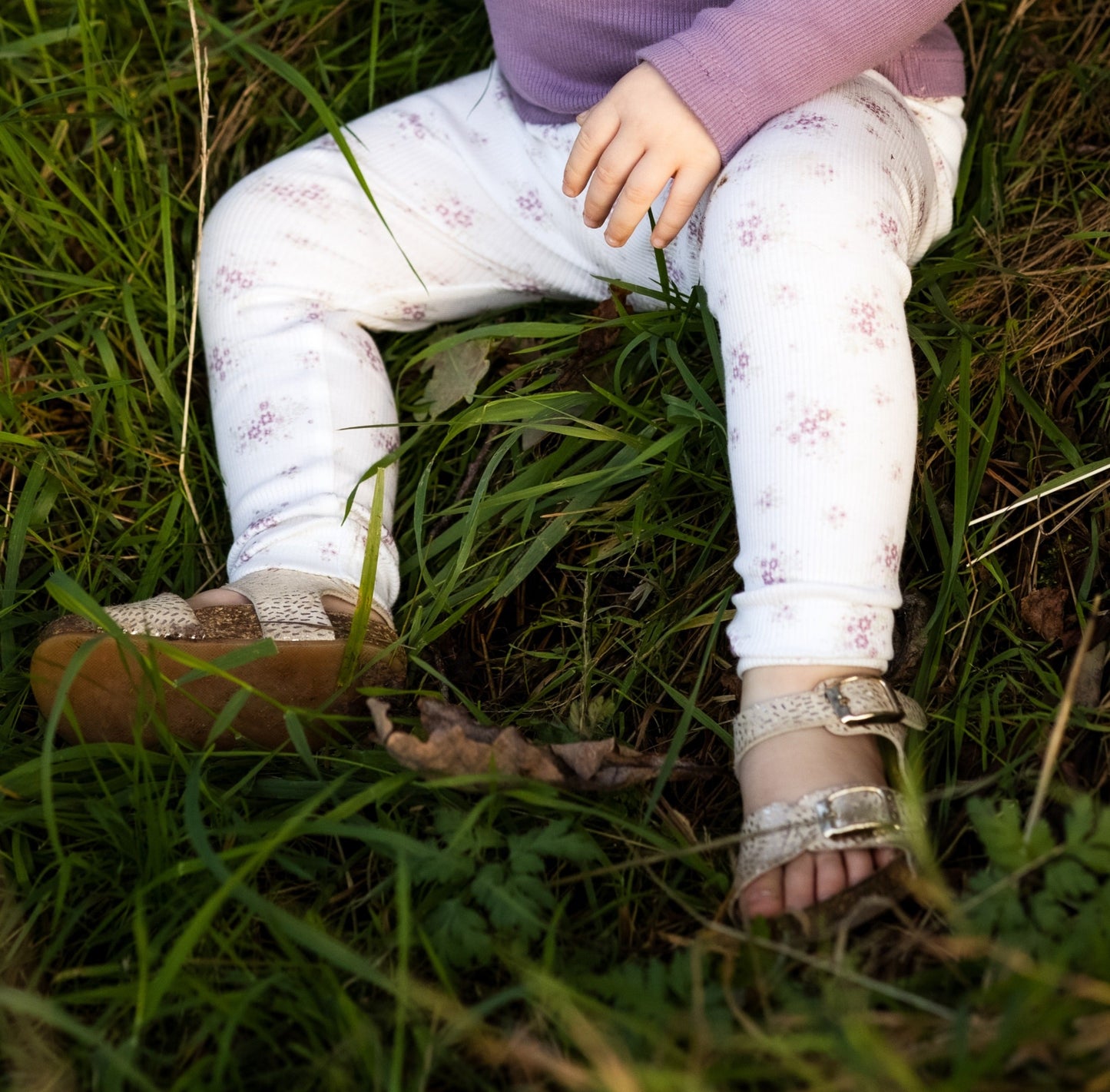 Legging fijne rib in kleur naar keuze