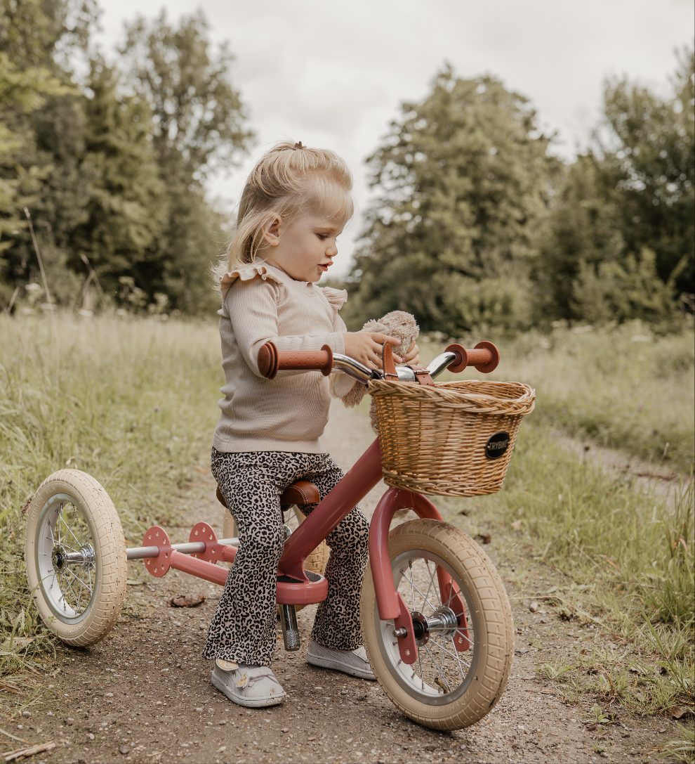 Flared panter naturel