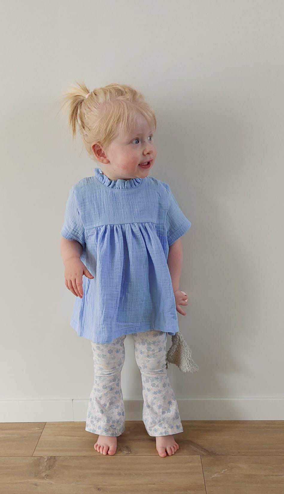 Blouse Merel hydrofiel korte mouw