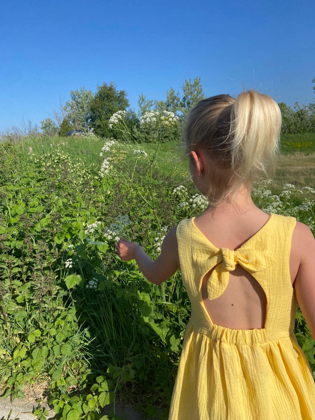 Jurk Rosalie uni hydrofiel