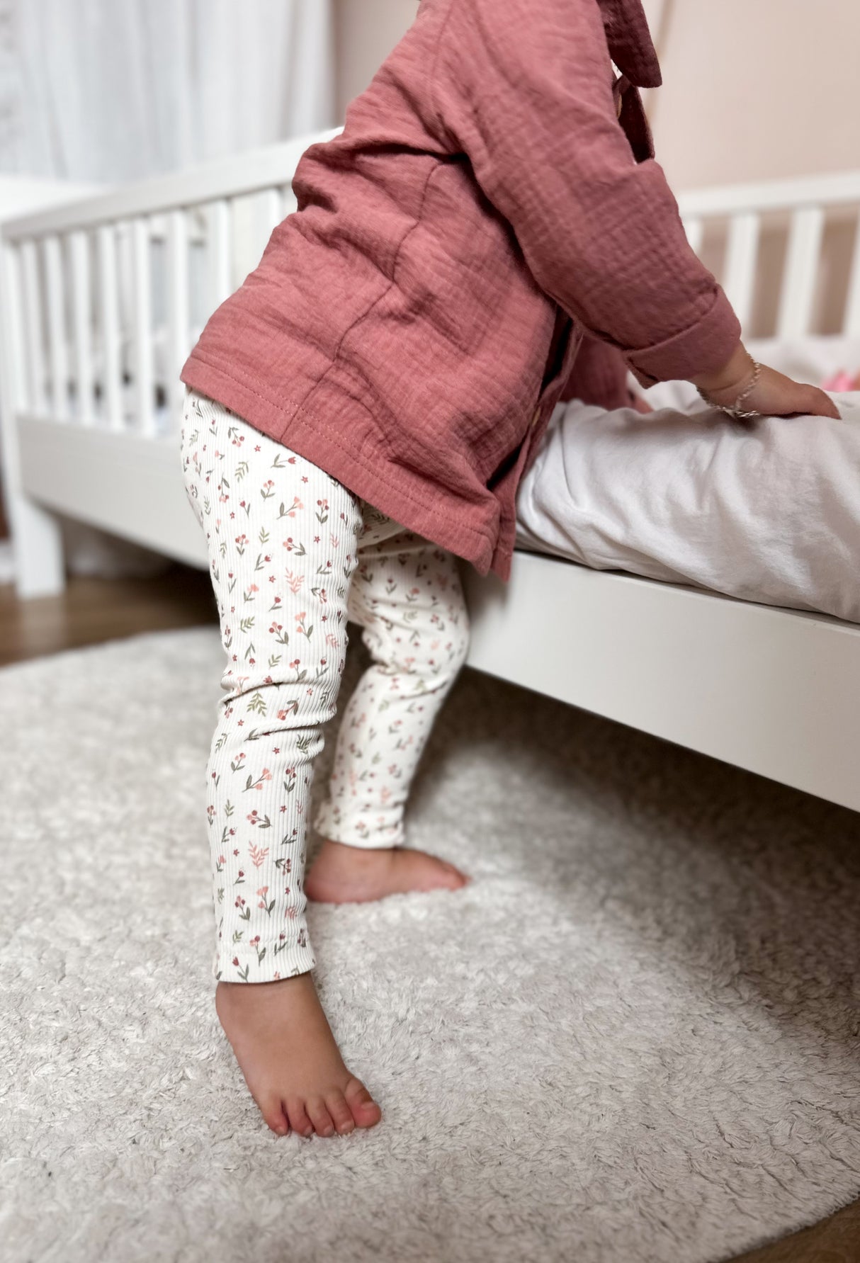 Legging rib tulip field