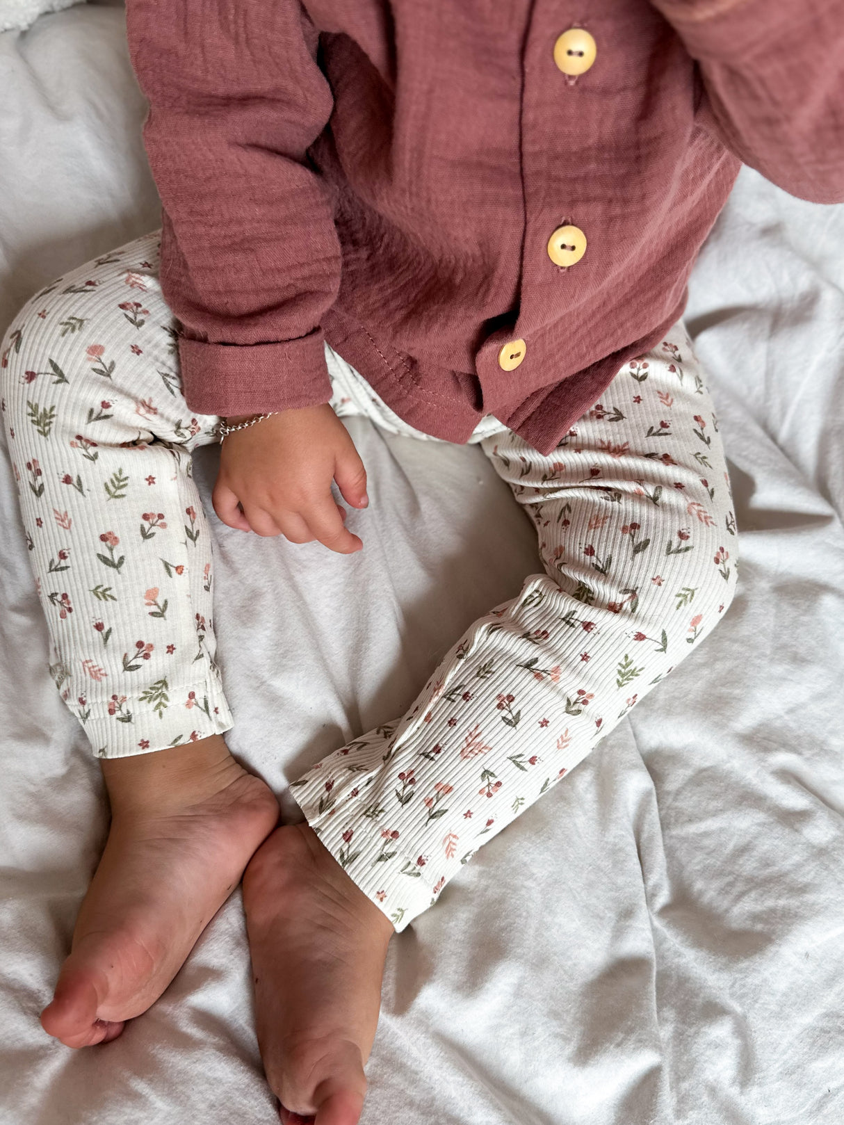 Legging rib tulip field