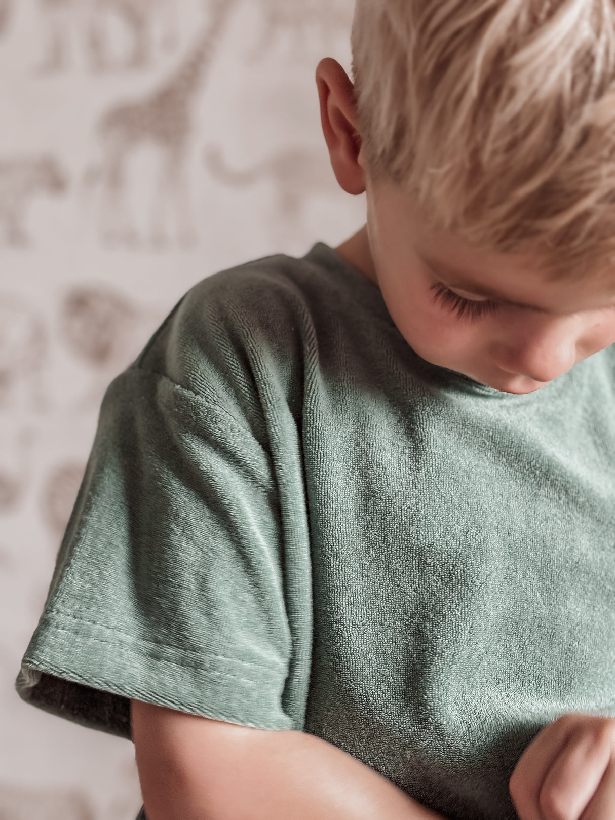 T-shirt Thomas badstof