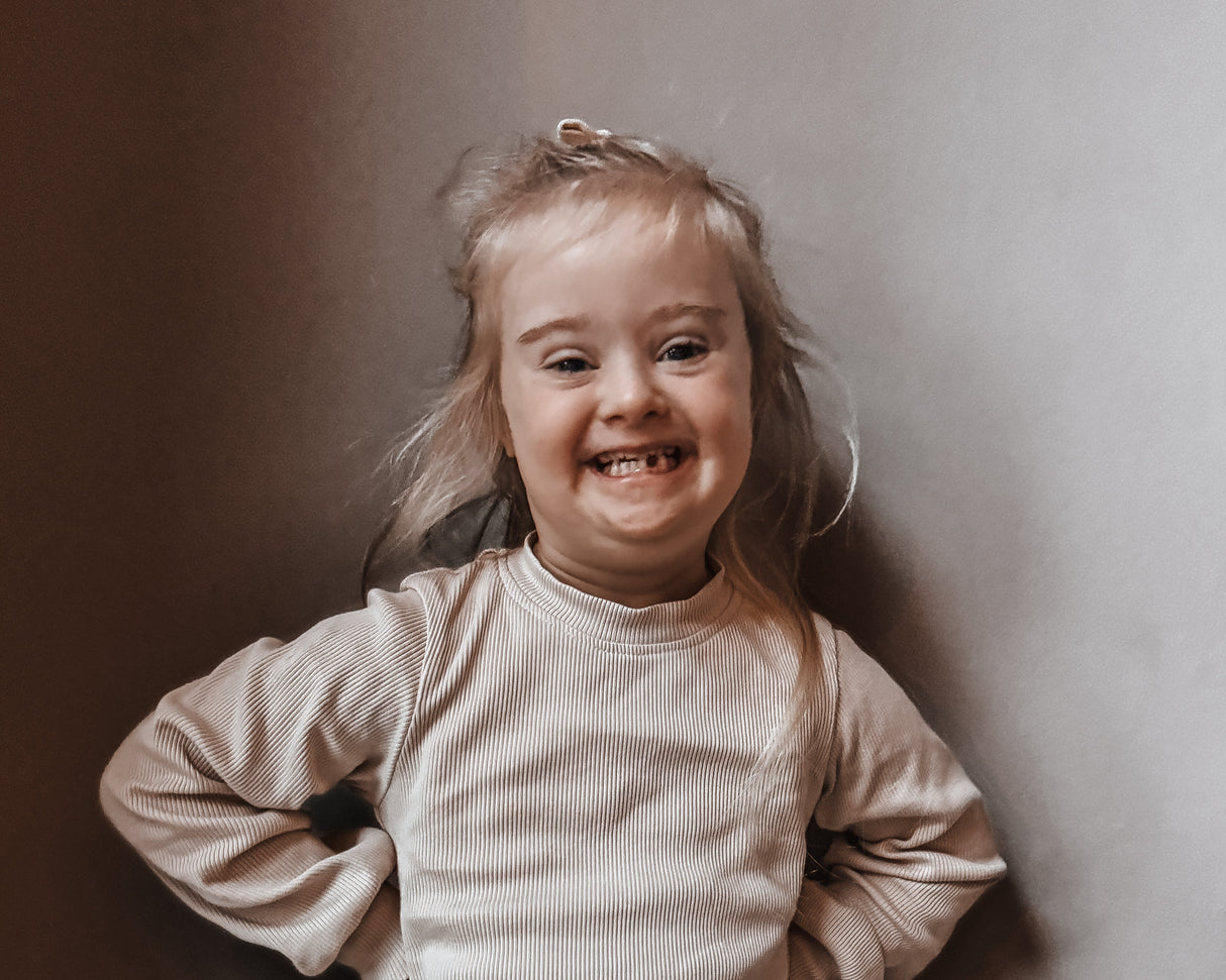 Longsleeve Mila fijne rib uni