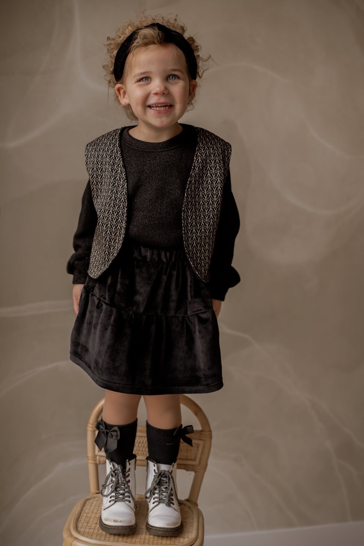 Gebreide sweater Amy met glitter