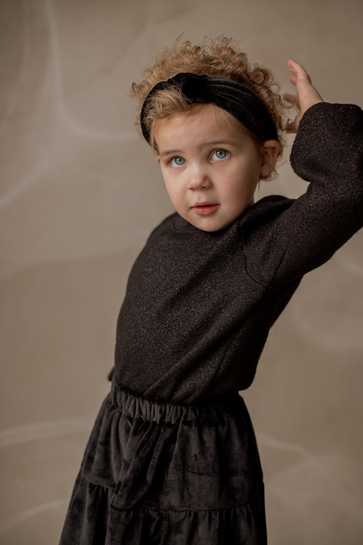 Gebreide sweater Amy met glitter