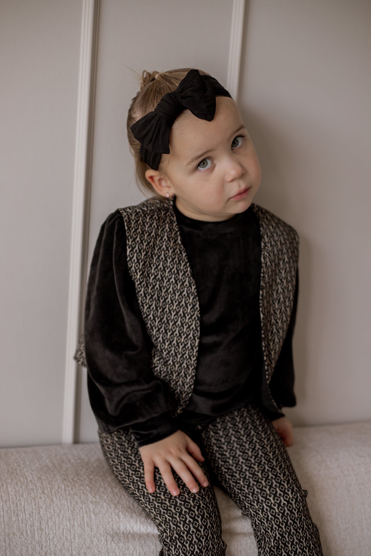 Longsleeve Maud velours (4 kleuren)