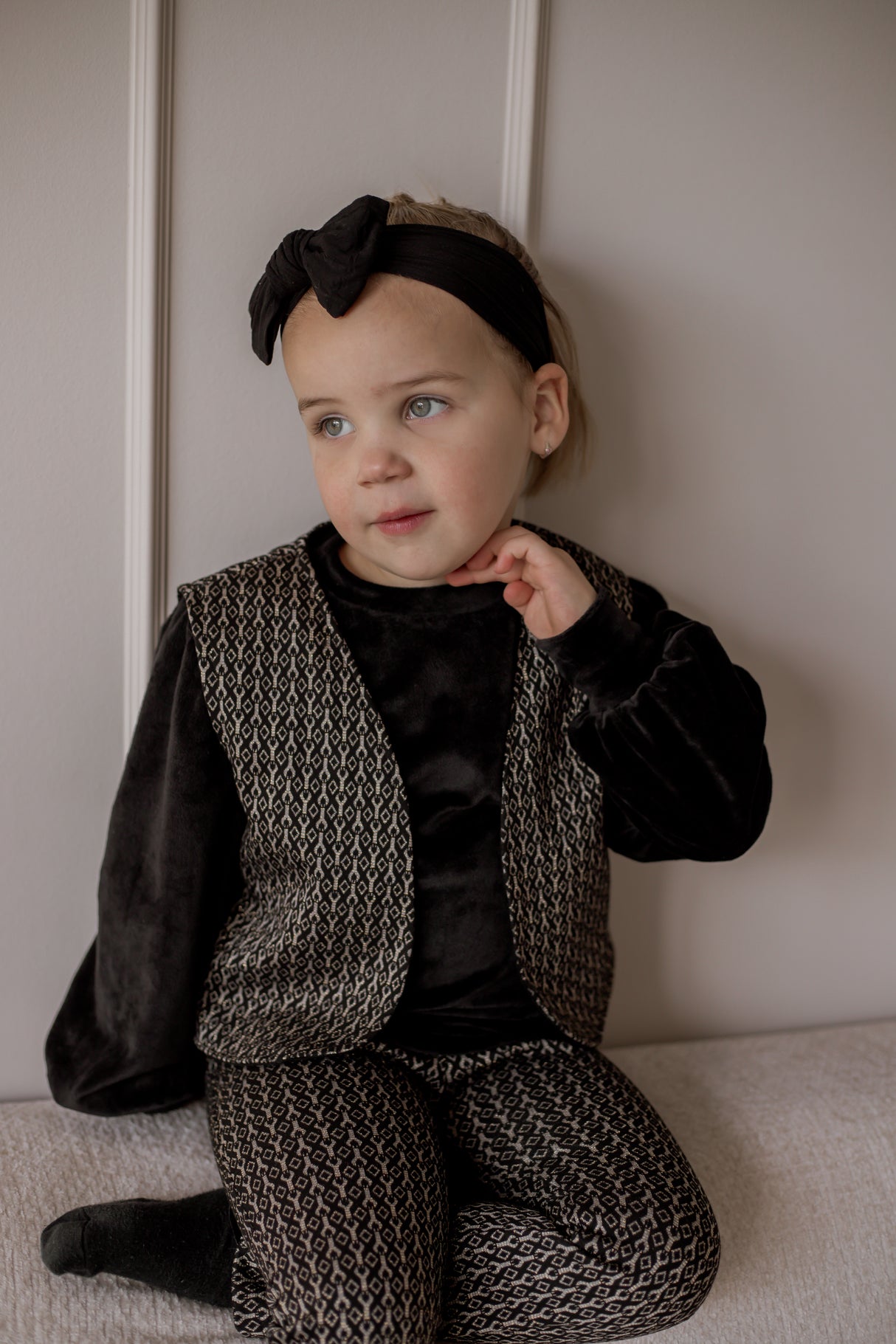 Longsleeve Maud velours (4 kleuren)