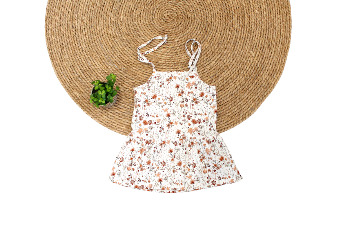 Tanktop Nina in bloemenprint naar keuze
