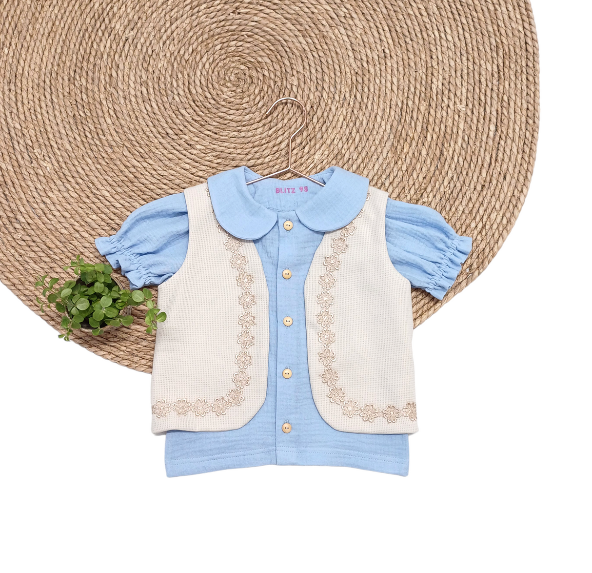 Fenna hydrofiel sky blue