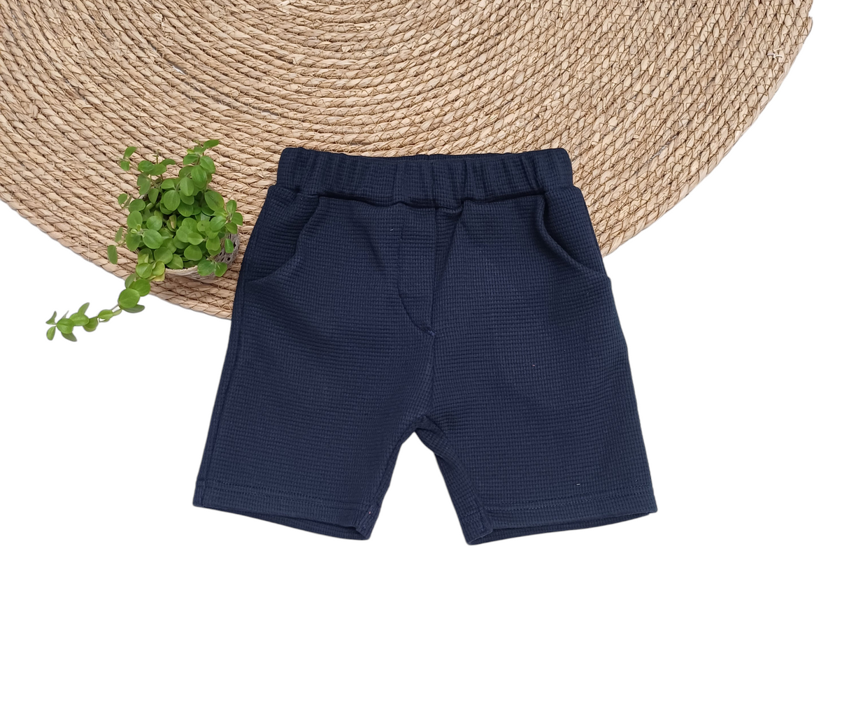 Short Noël wafel sweater