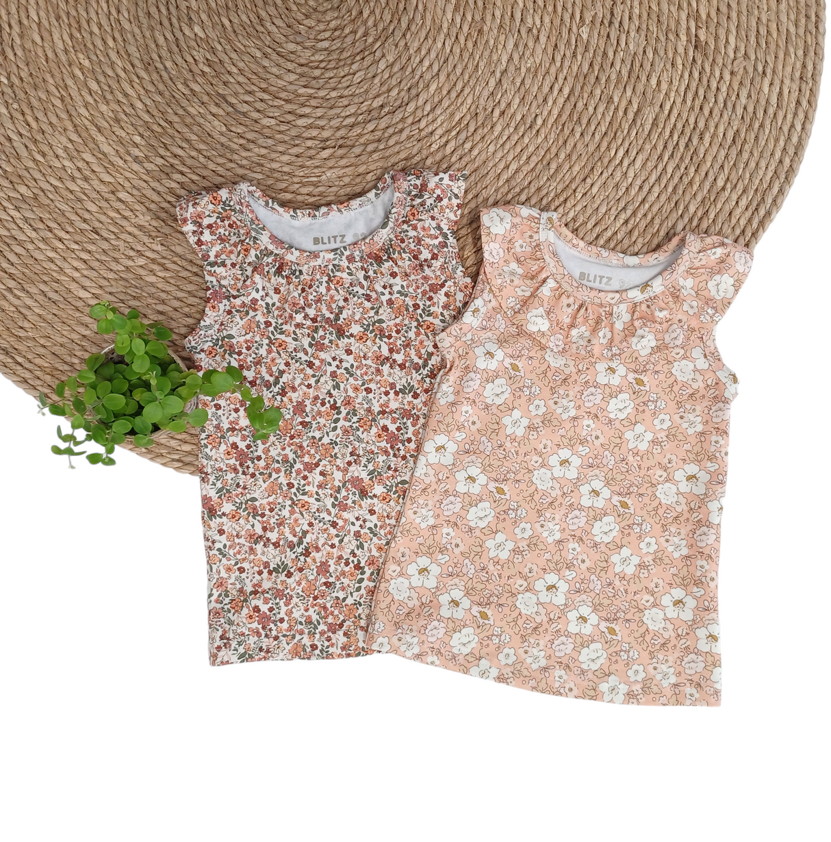 Tanktop Yfke bloemenprint