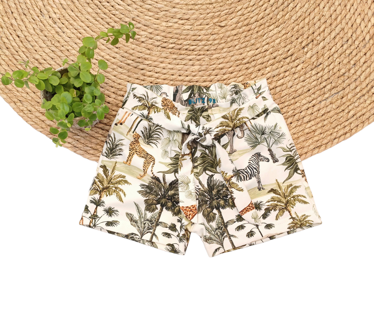 Short Vera dierenprint