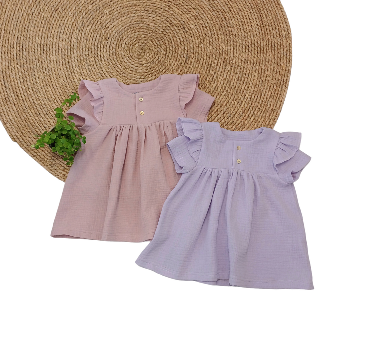 Blouse Emilie hydrofiel korte mouw