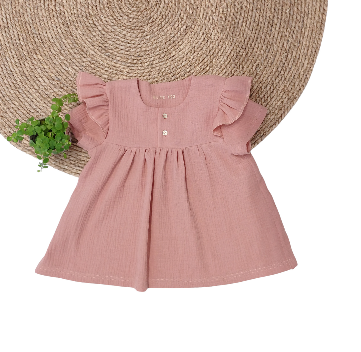 Blouse Emilie hydrofiel korte mouw