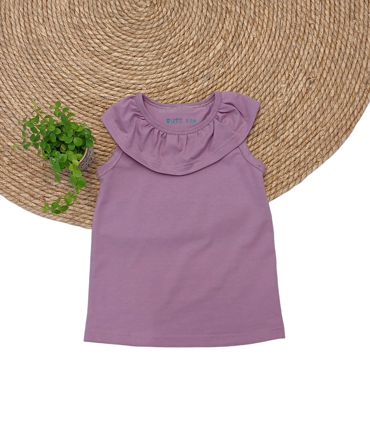 Tanktop Yfke uni tricot