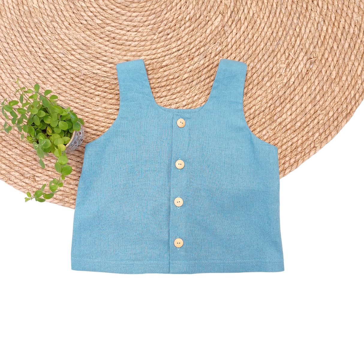 Linnen top Esmee in verschillende kleuren