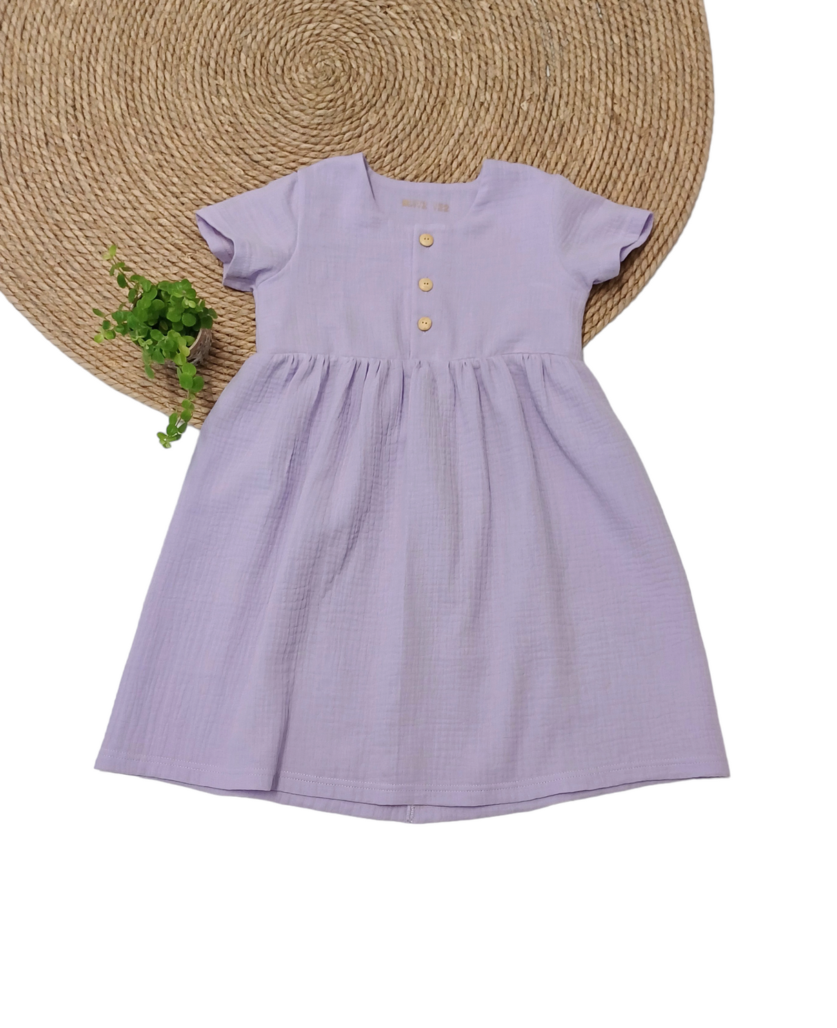 Jurk Jolie hydrofiel korte mouw