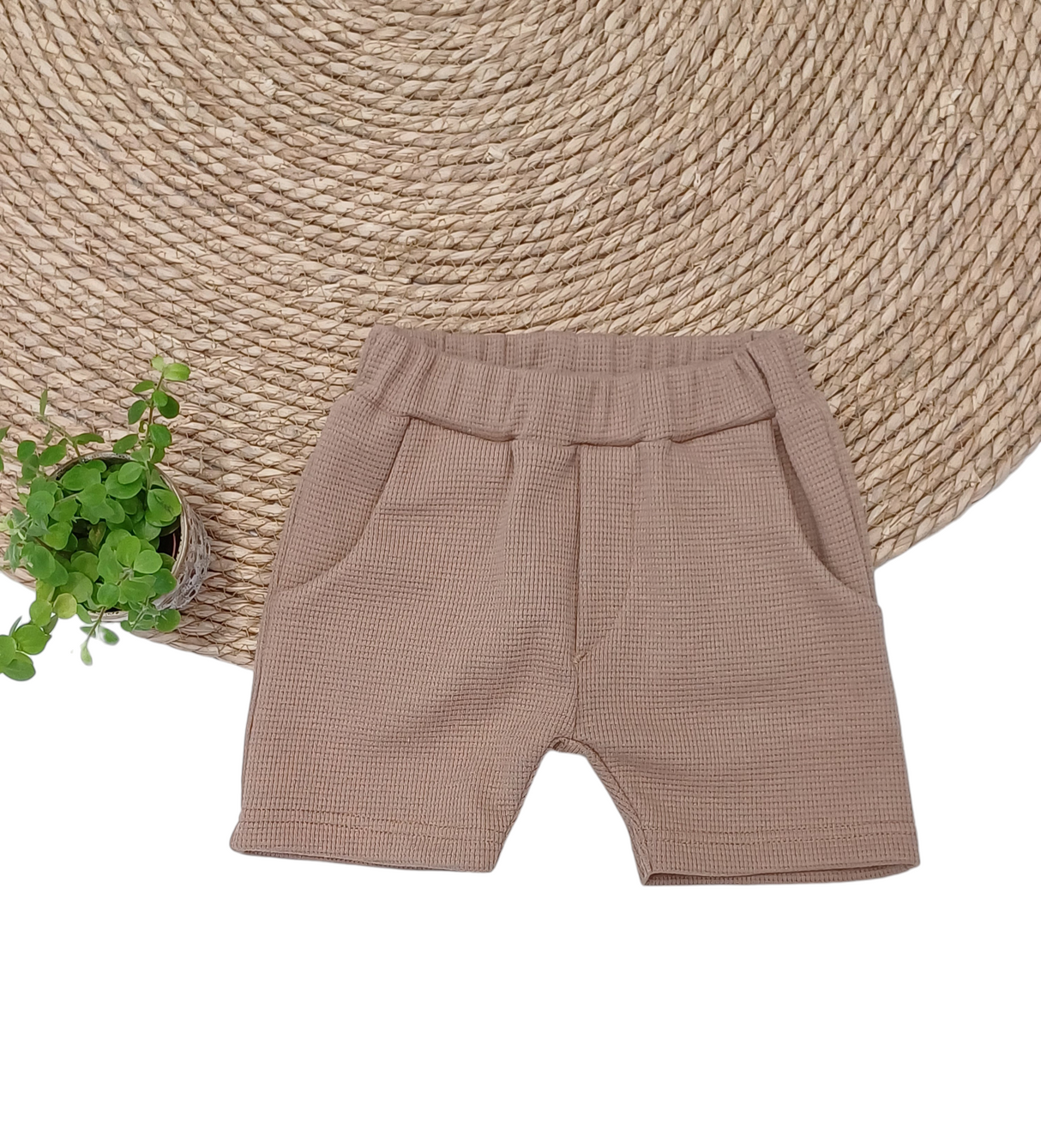 Short Noël wafel sweater