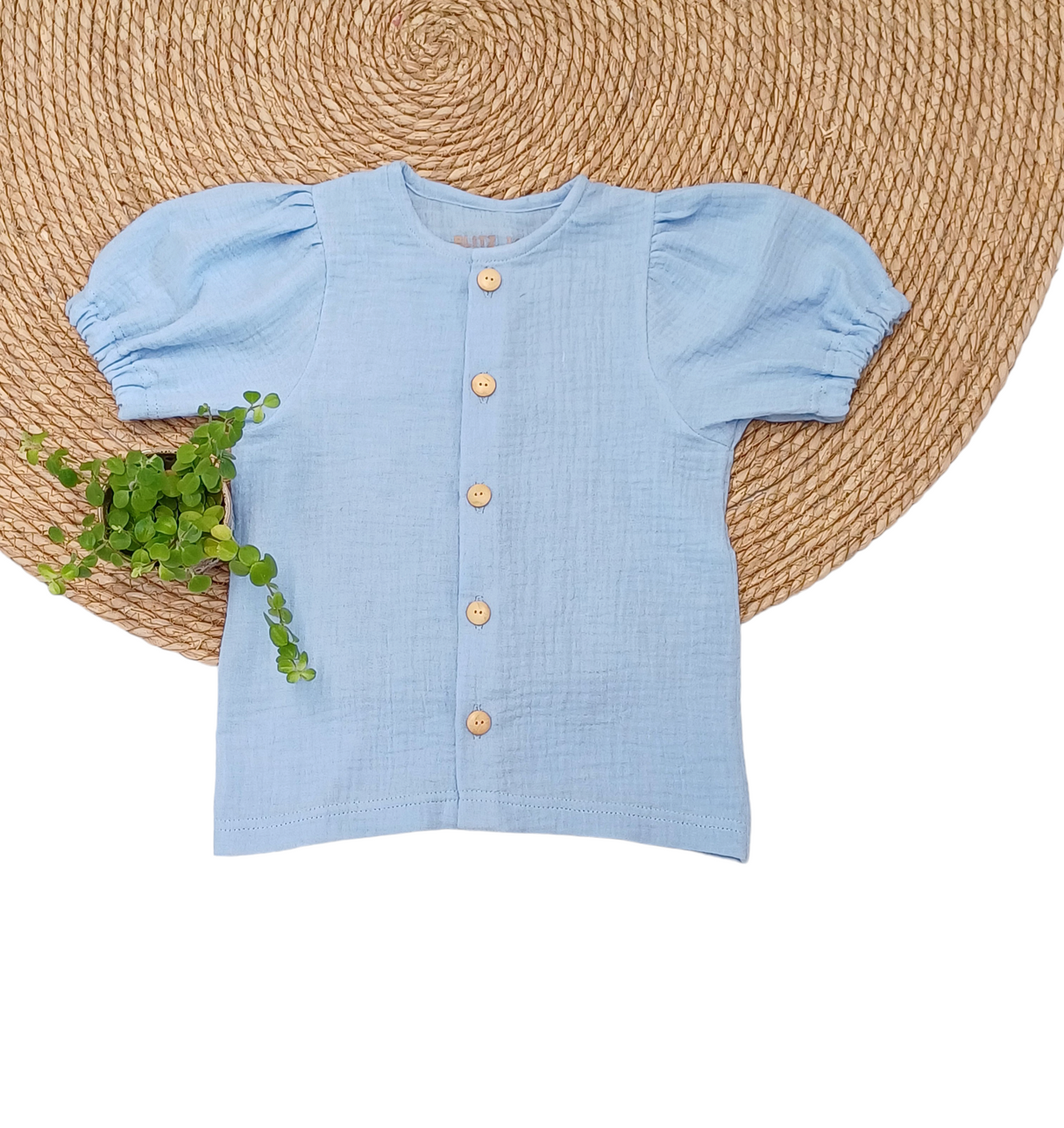 Blouse Fay hydrofiel korte mouw