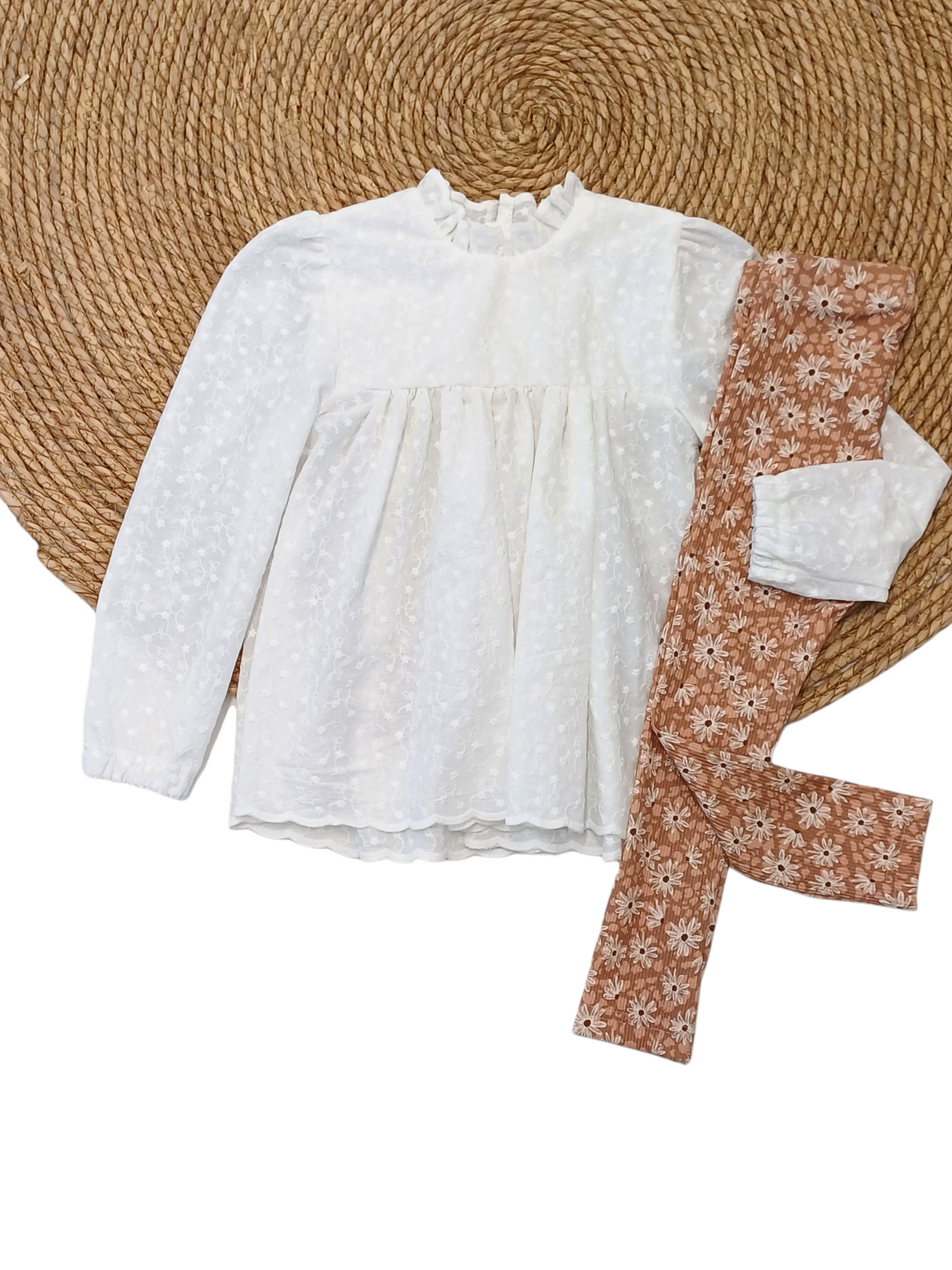 Blouse Merel katoen broderie