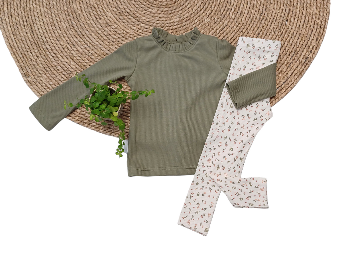 Legging rib tulip field