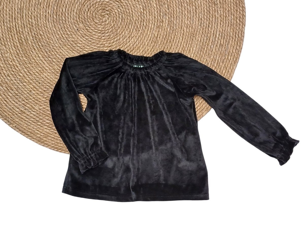 Top Fabiënne velours (4 kleuren)