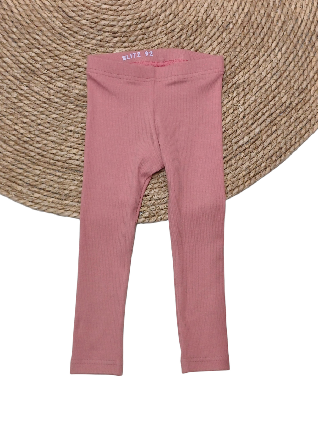 Legging fijne rib uni